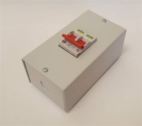 wylex 100a dp isolator with metal enclosure|100a dp isolator with enclosure.